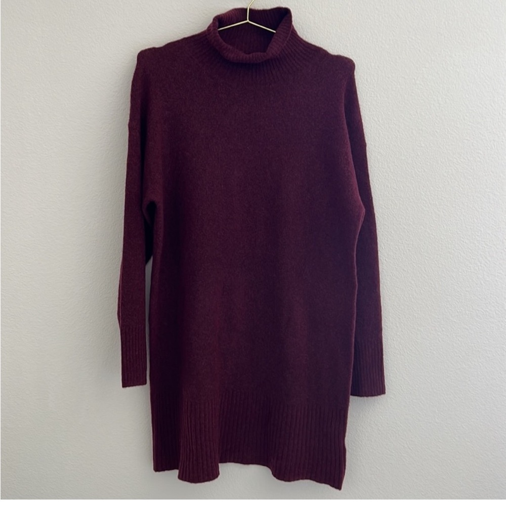 NWOT Everlane The Cozy Stretch Turtleneck Dress - large - Picture 2 of 9